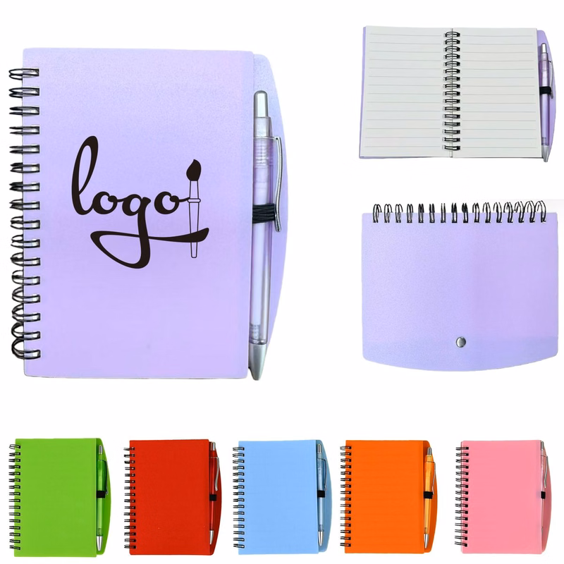A6 Spiral Notebook With Pen