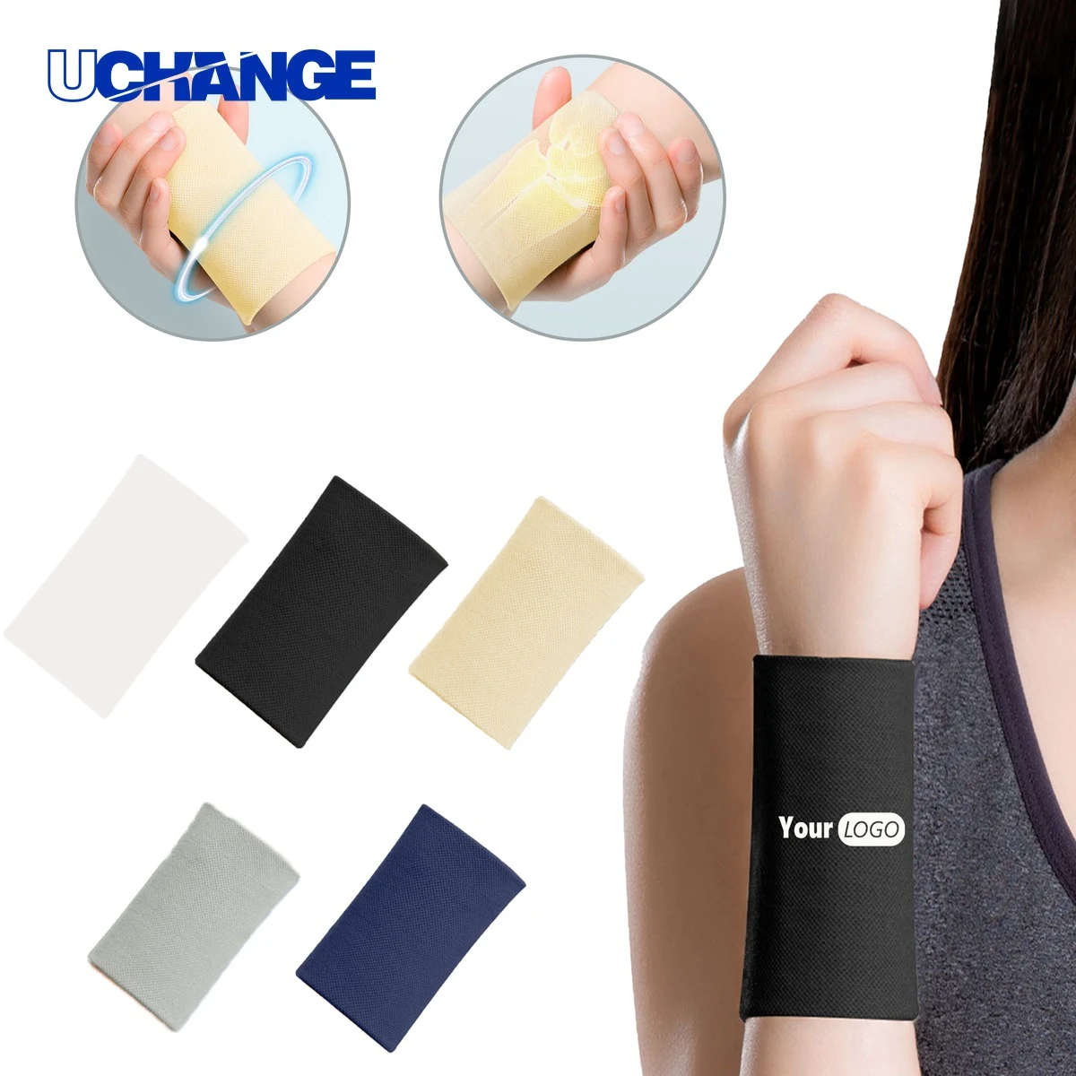 Sports Wrist Compression Sleeve 1