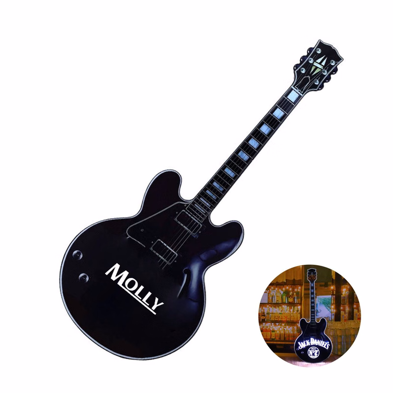 Guitar LED Sign