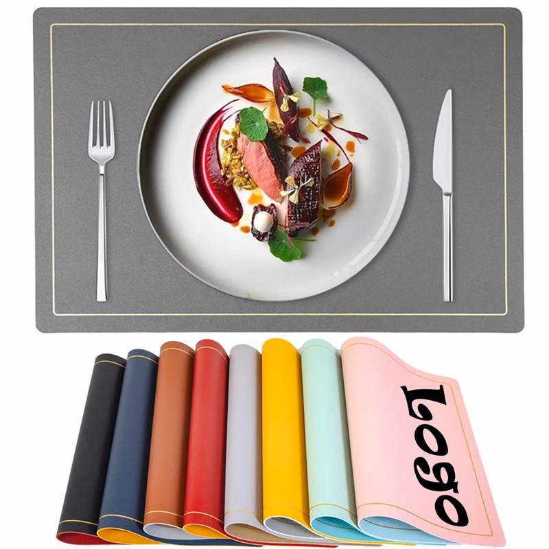 Faux Leather Placemats