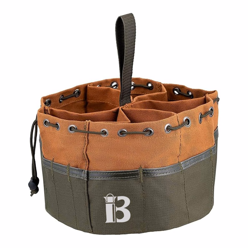 Multifunctional Canvas Tool Storage Bag w/ Drawstring