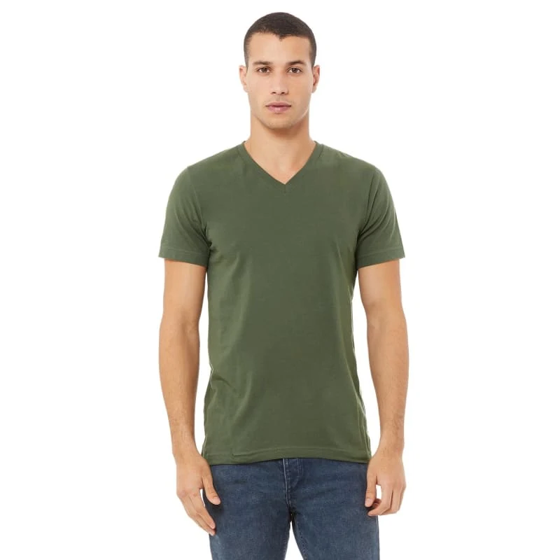 Bella Unisex Jersey Short-Sleeve V-Neck T-Shirt 1