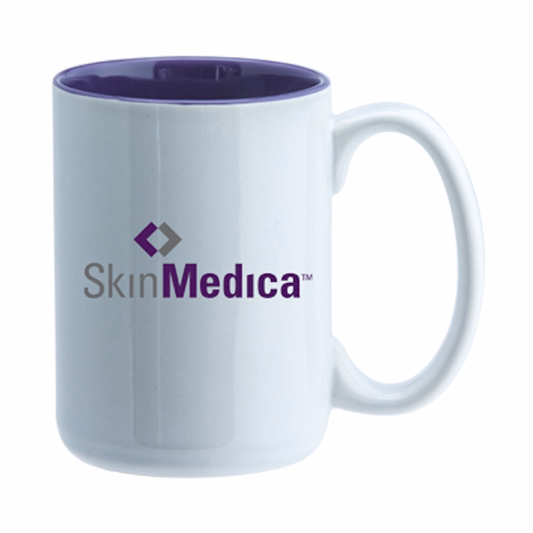 15 oz El Grande Two Tone ceramic mug - purple interior