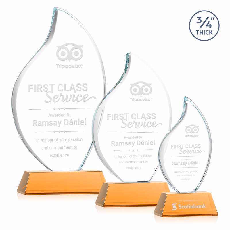 Odessy Flame Award on Newhaven - Amber