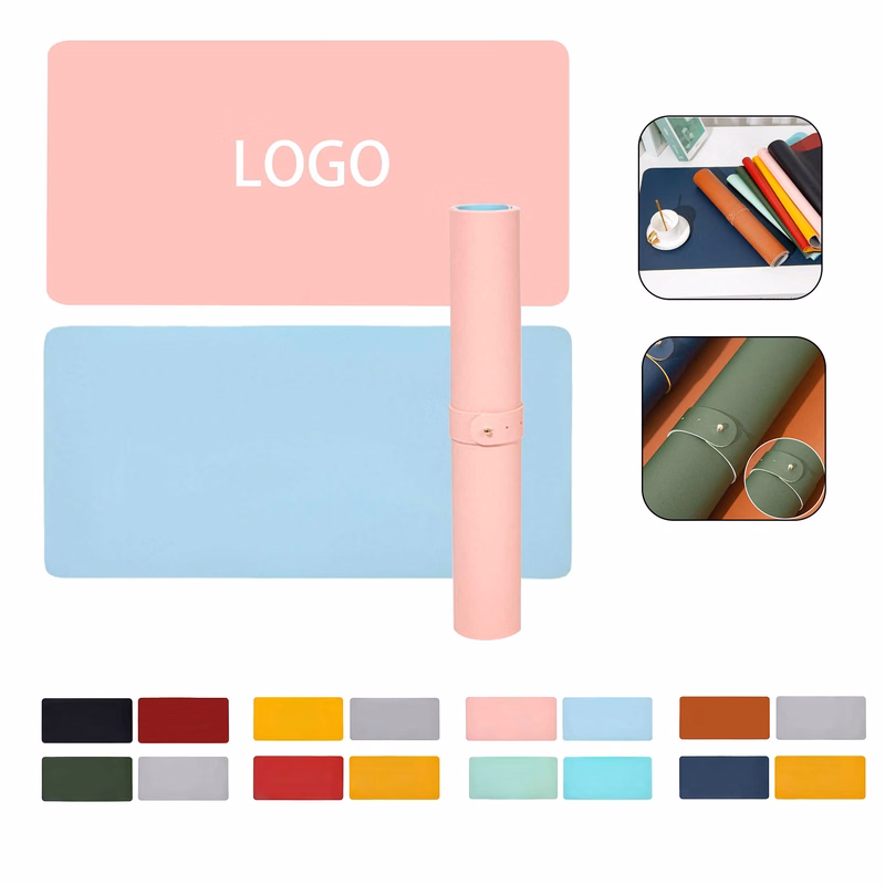 Non - Slip PU Desk Mouse Pad