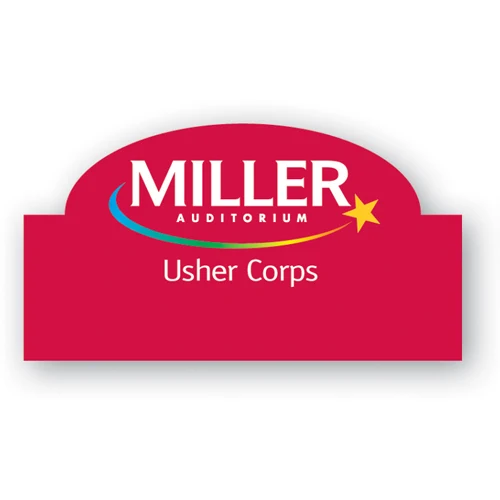 Full Color 50 Mil Name Badge Rectangle W/Bump Full Color (2"X2.875") 1