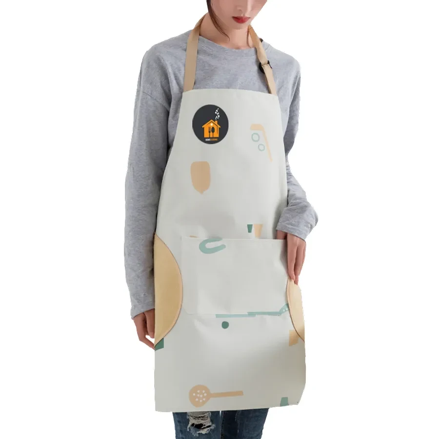 Striped Three-Piece Apron 1