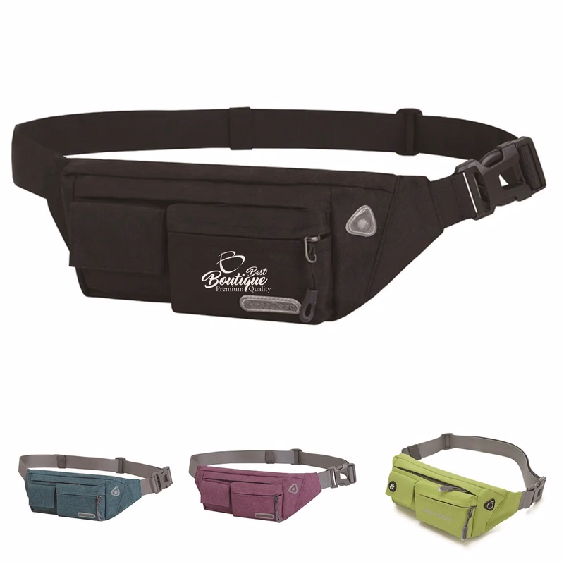 Crossbody Pack Small Runners Belt Bag with Adjustable Strap
