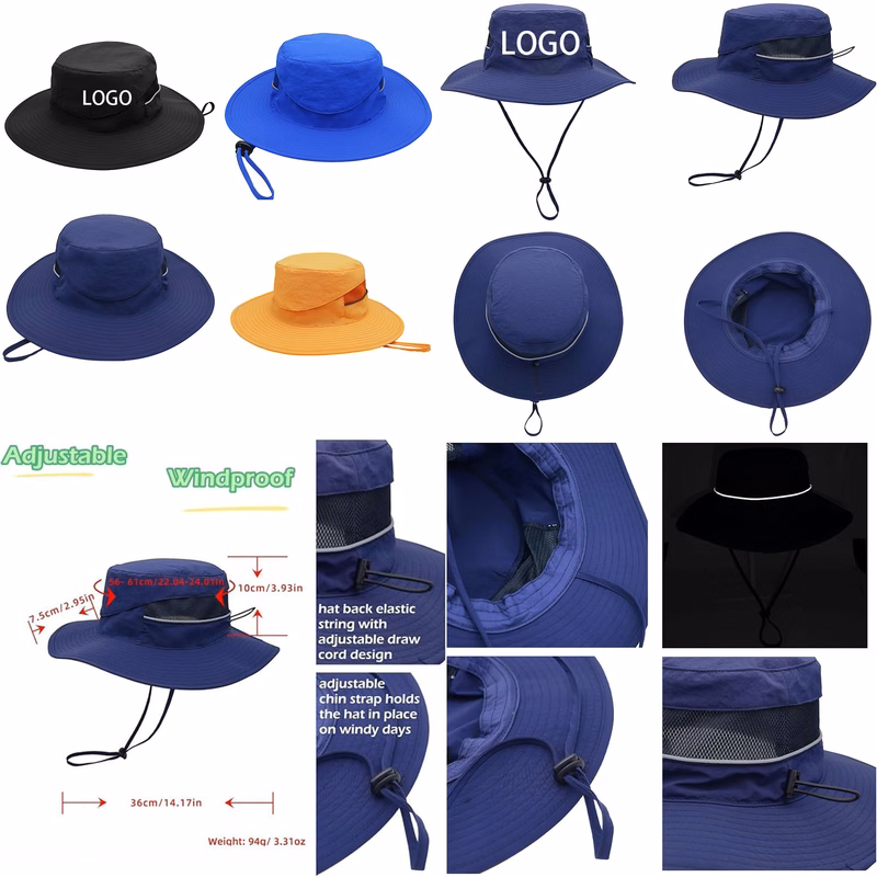 Waterproof Wide Brim Bucket Hat