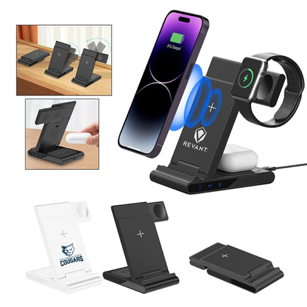 Spartan 3-in1 Wireless Charging Station 1