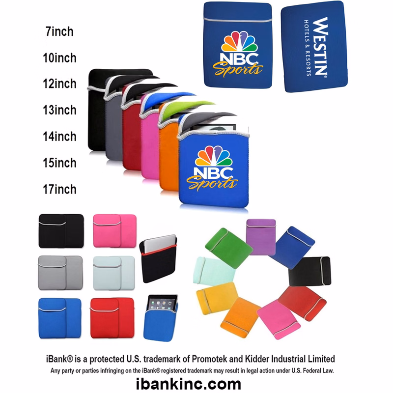 iBank ® 7" Neoprene Case for eReader, Kindle Paperwhite, HD7, Oasis