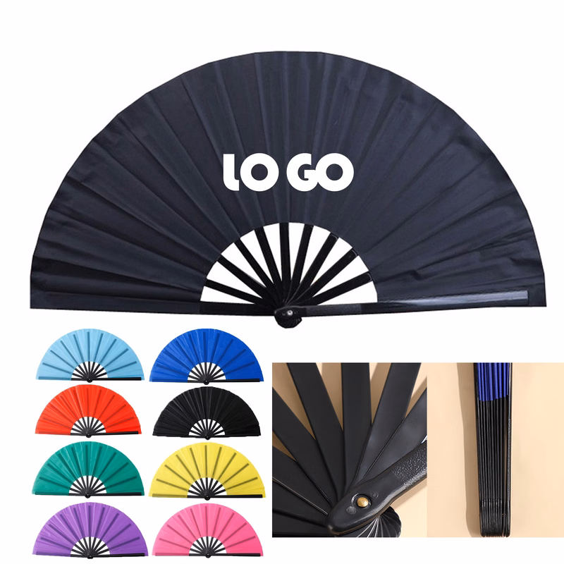 Branded Foldable Nylon Hand Fan