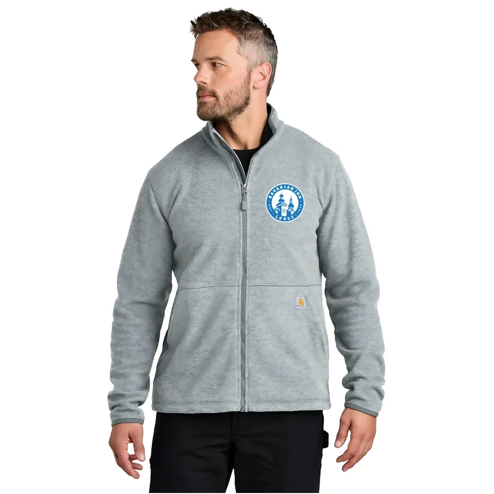 Carhartt(R) Textured Full-Zip Fleece Jacket 1