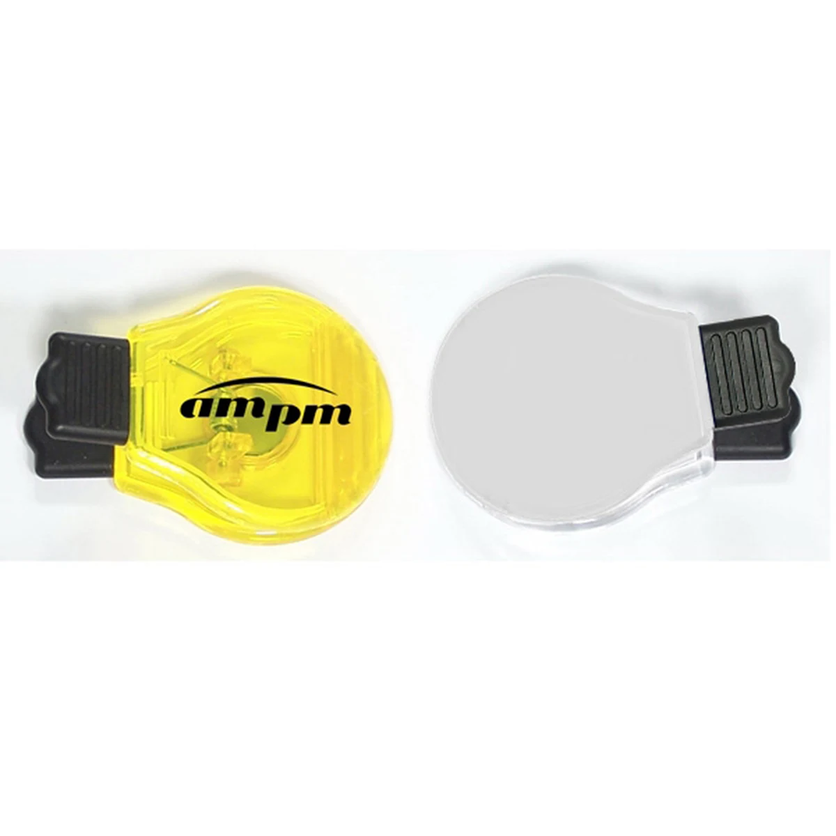 Jumbo size light bulb shaped magnetic memo clip holder with strong grip 1