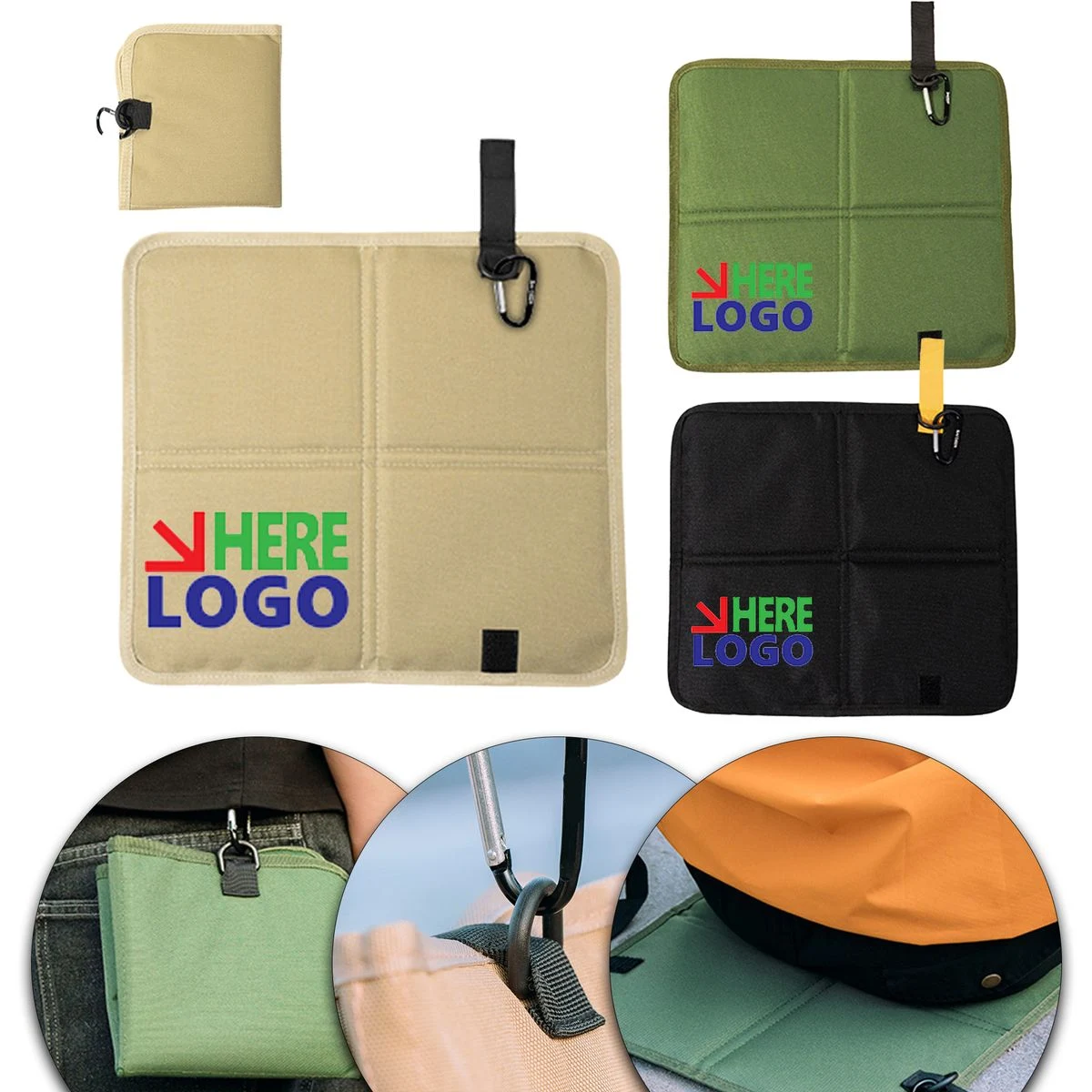 Foldable Outdoor Seat Cushion Waterproof Camping Pad 1