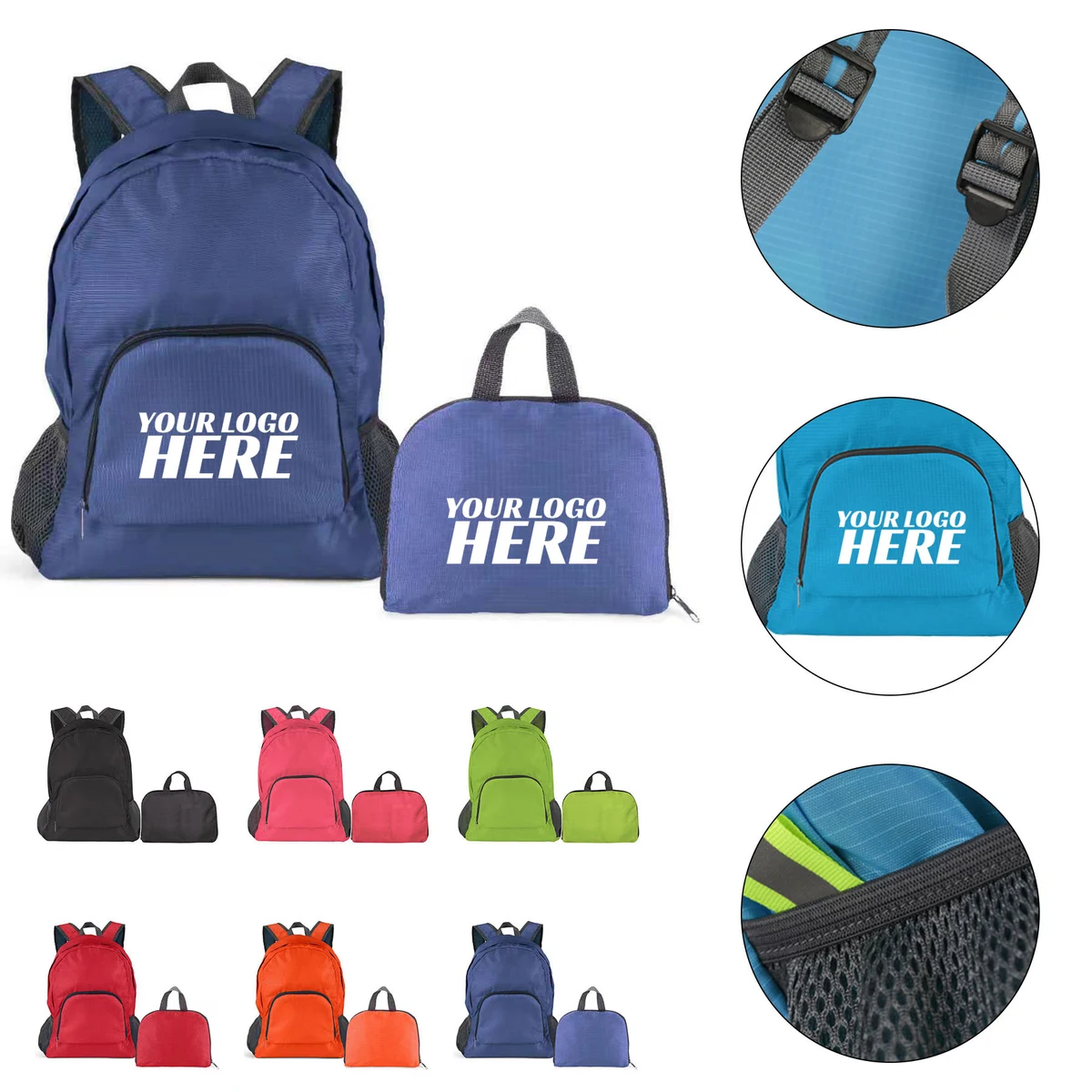 Foldable Hiking Nylon Daypack 1