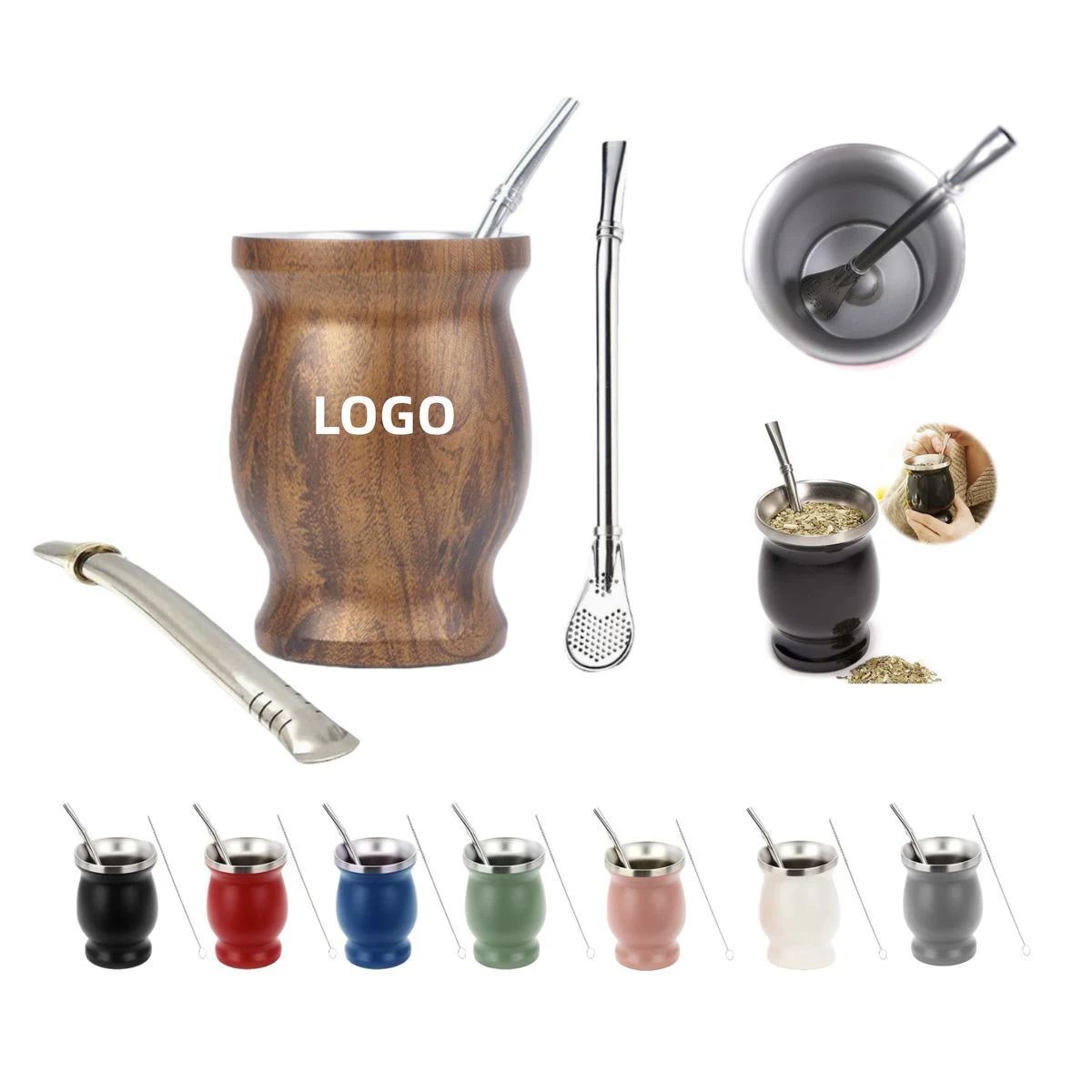 304 Stainless Steel Double-Wall Mate Cup 1