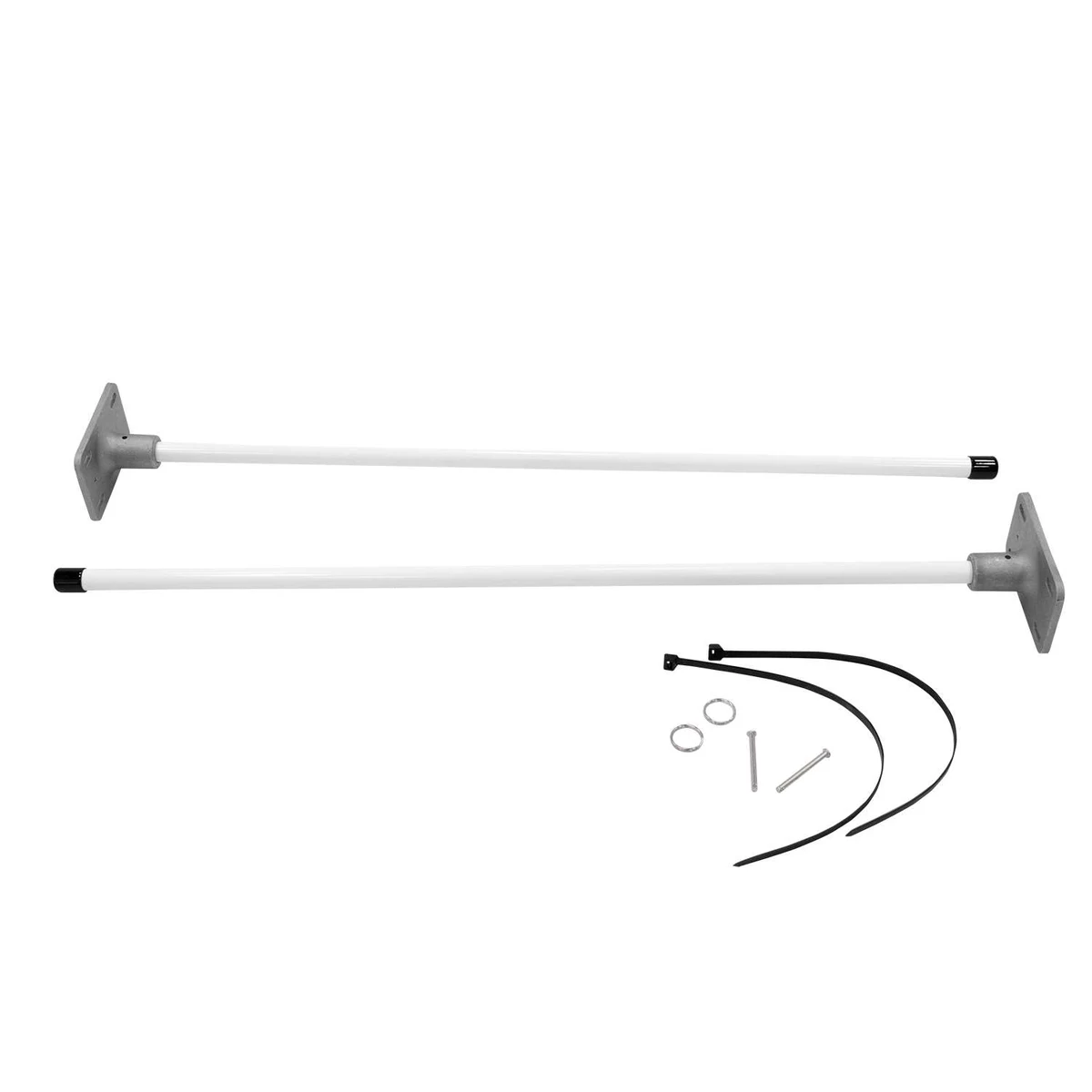 36" Vertical Wall-Mount Bracket System 1