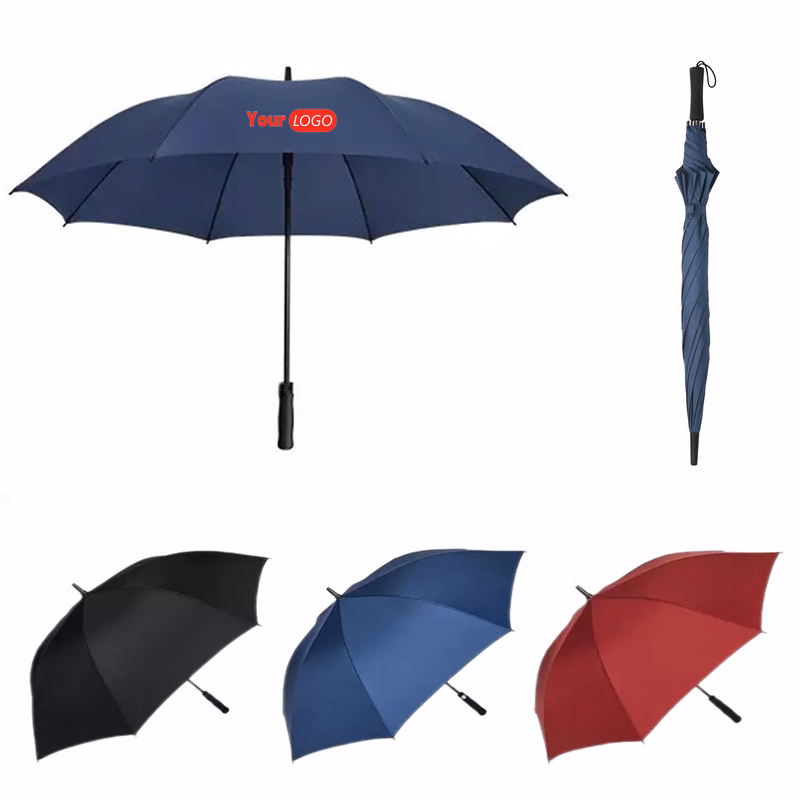 Wind Vented Golf Umbrella MOQ 10pcs