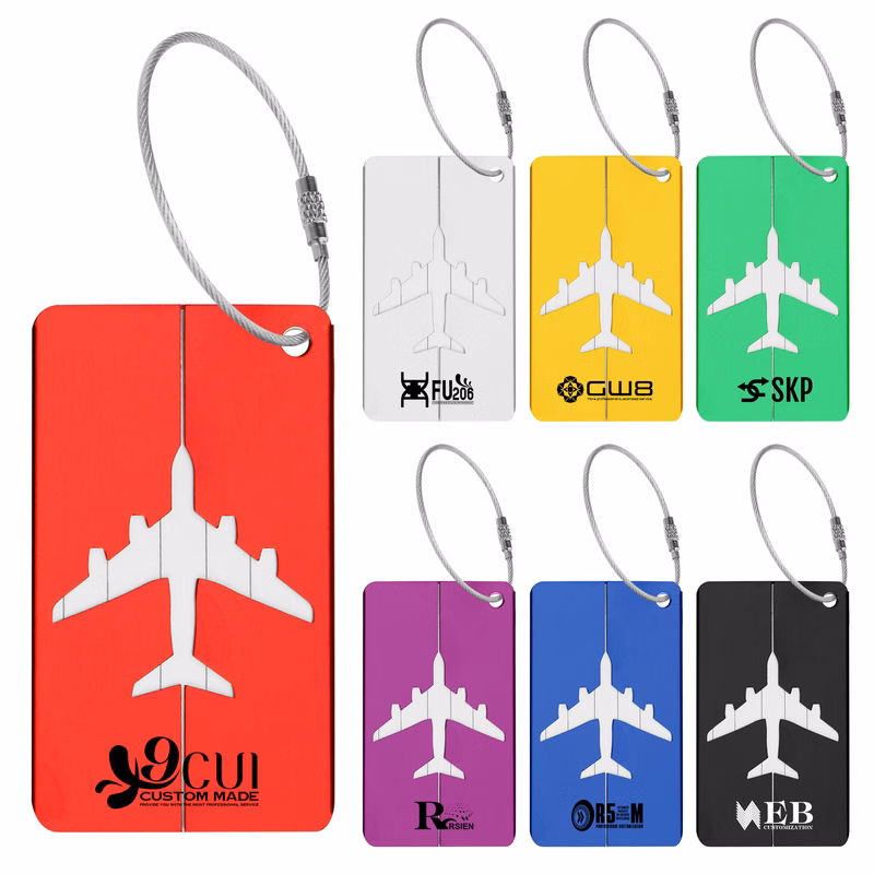 Aluminum Luggage Handbag Travel Suitcase Tags