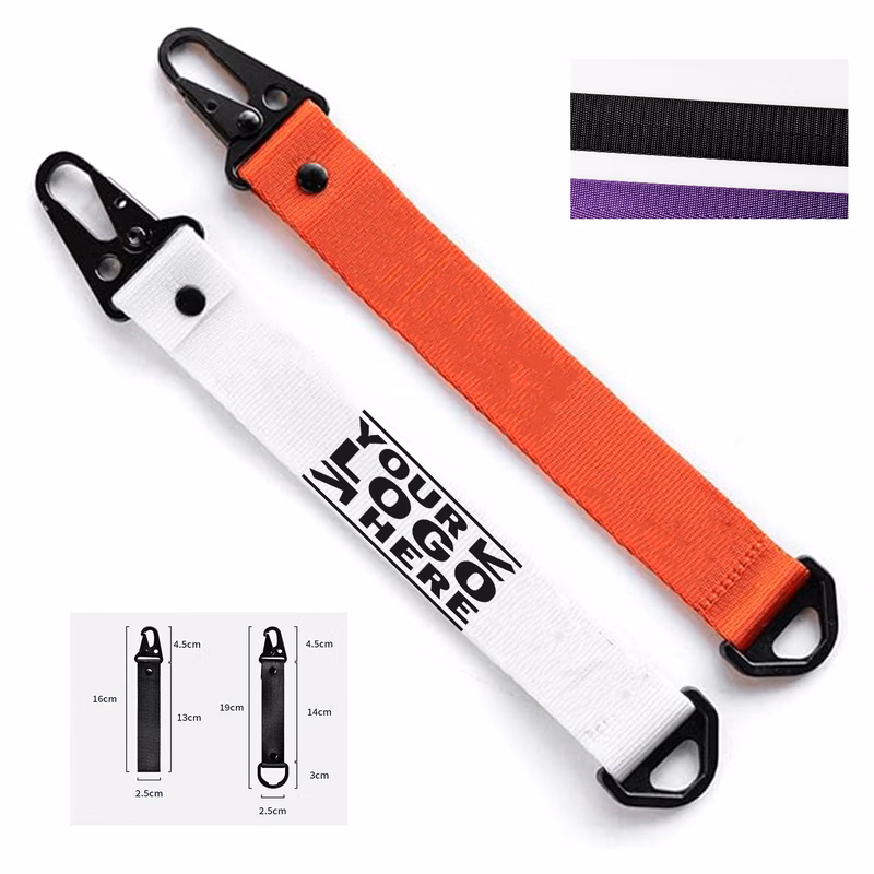 Techwear Cyberpunk Graphic Keychain Hang Tag