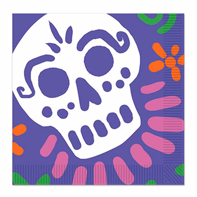 Day Of The Dead Luncheon Napkins