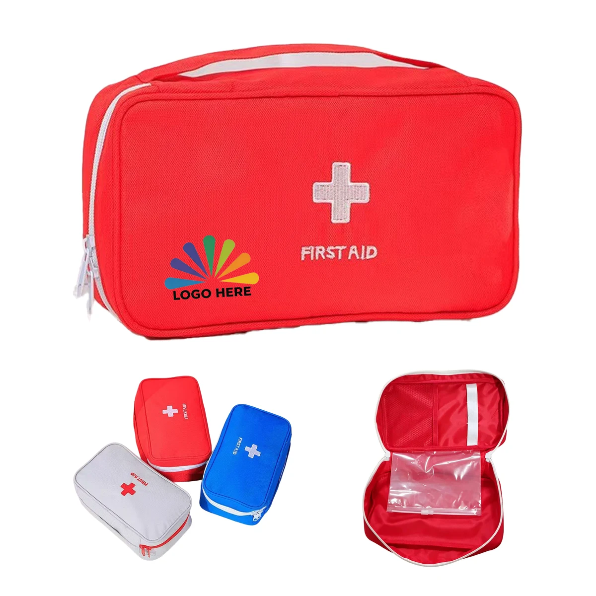 Travel Medicine Bag Portable First Aid Storage Organizer 1