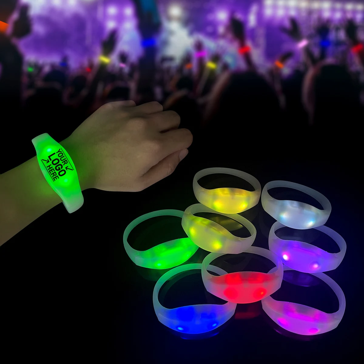 LED Rave Flash Bracelet 1