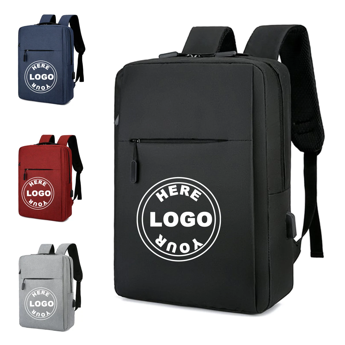 Sleek Plain Color Laptop Bag 1