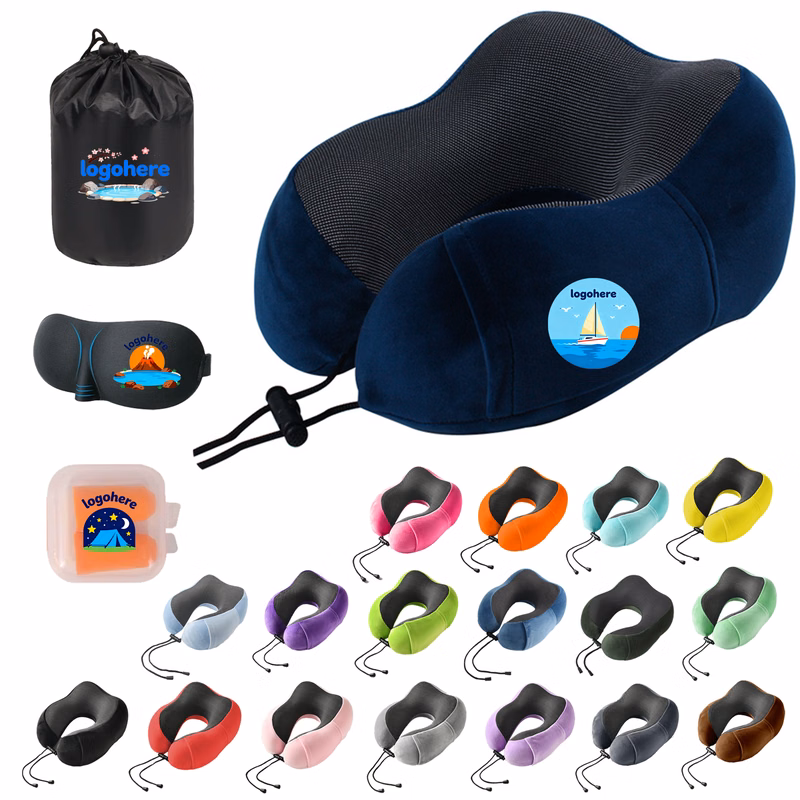 Ergonomic Neck Support Pillow Set for Travel