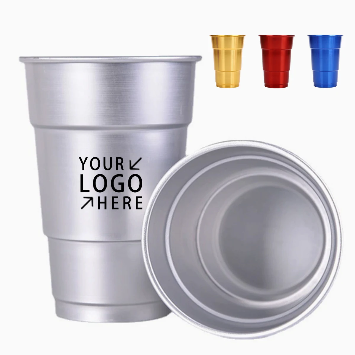 16 Oz Aluminum Cup 1