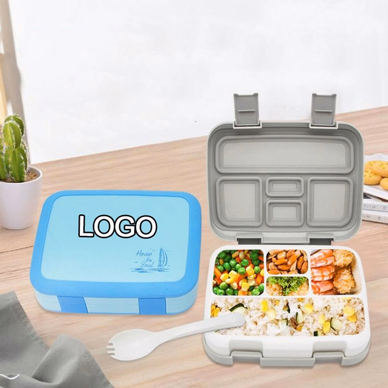 Food Grade 5-Compartment Bento-Style Lunch Box