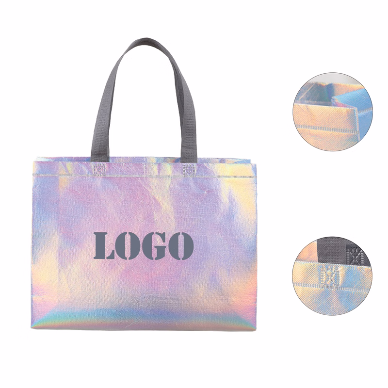Laser Dazzle Laminating Grocery Bags