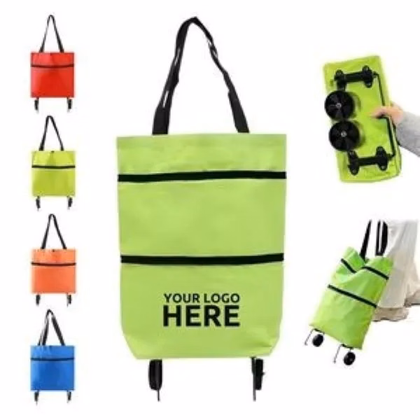 Collapsible Trolley Grocery Shopping Bag Cart