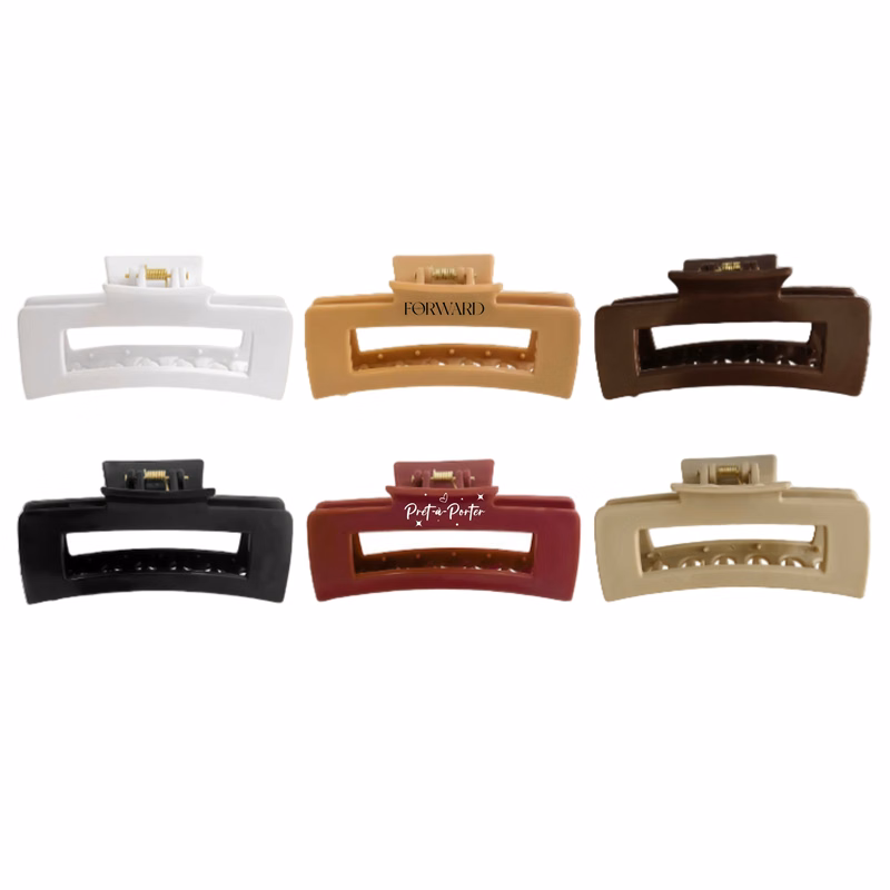 Silicone Flexible Hair Claw Clips