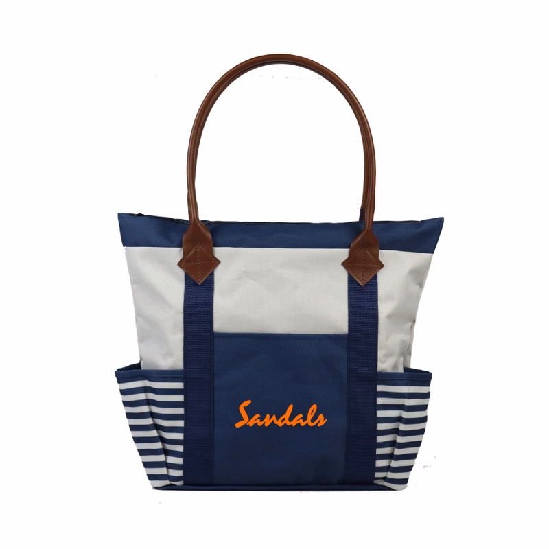Union Printed - Striped Tote Bag
