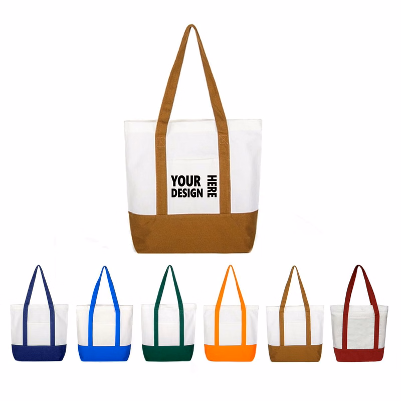 12oz Lightweight Eco Friendly Canvas Tote Bag