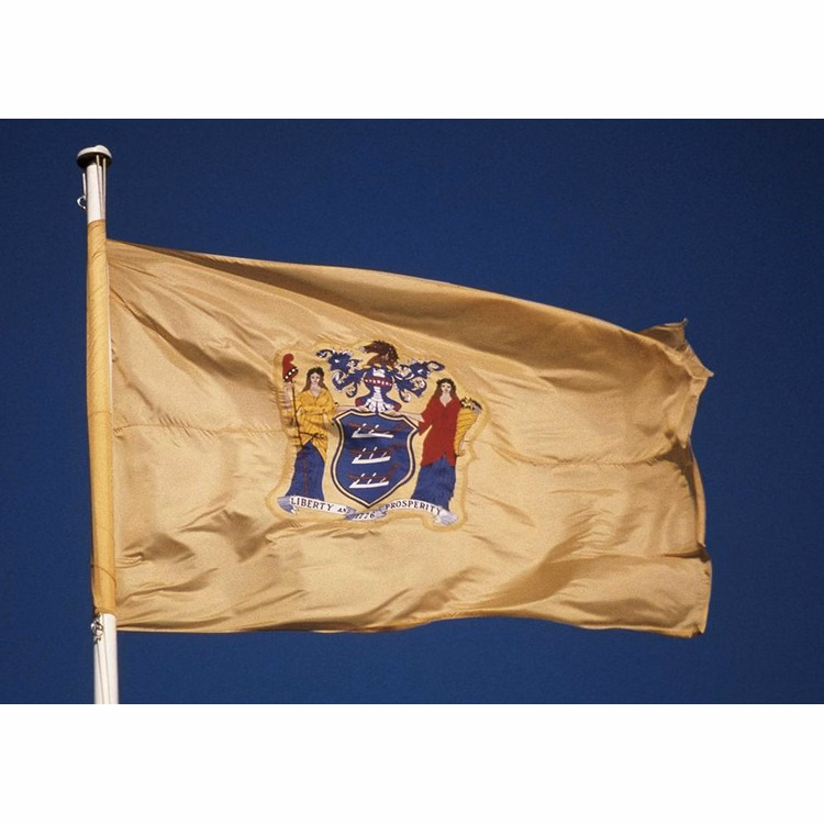 New Jersey State Flag - 5' x 8' - Polyester