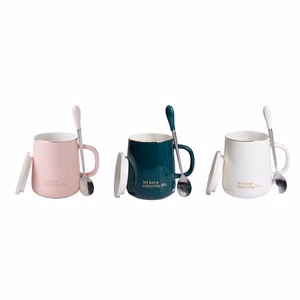 Universal Ceramic Cup With Handle  14.7 oz