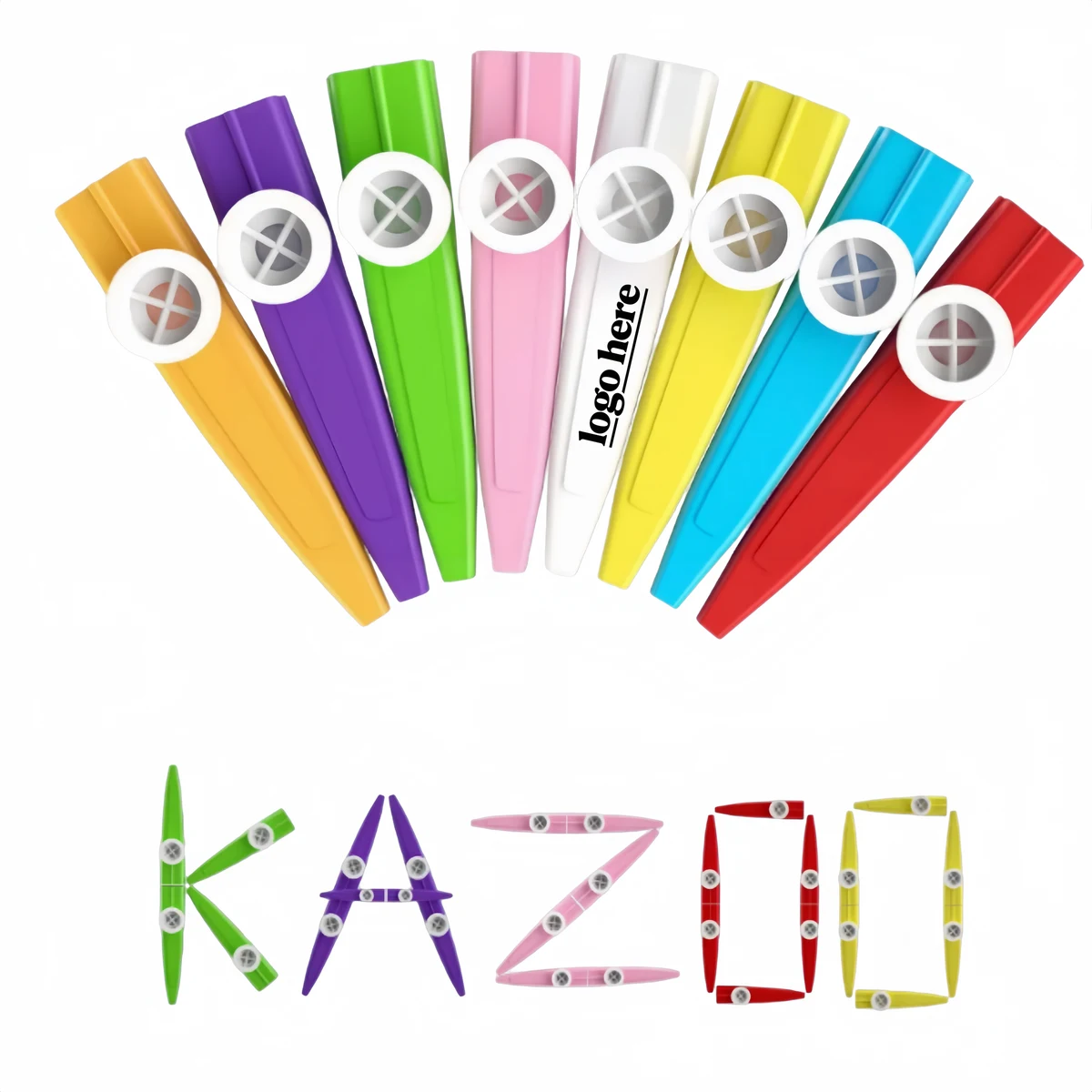 MOQ 10pcs Plastic Kazoo Musical Instrument 1