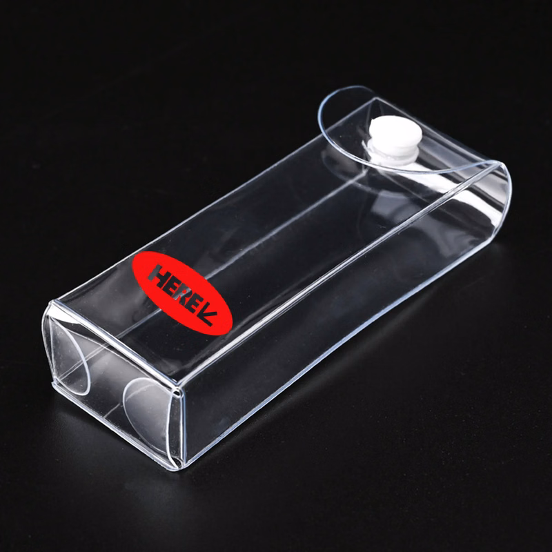 Transparent Button Bag