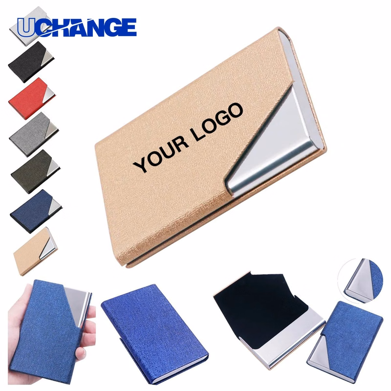 PU Card Case Sleeve Sleek for Professional Carry