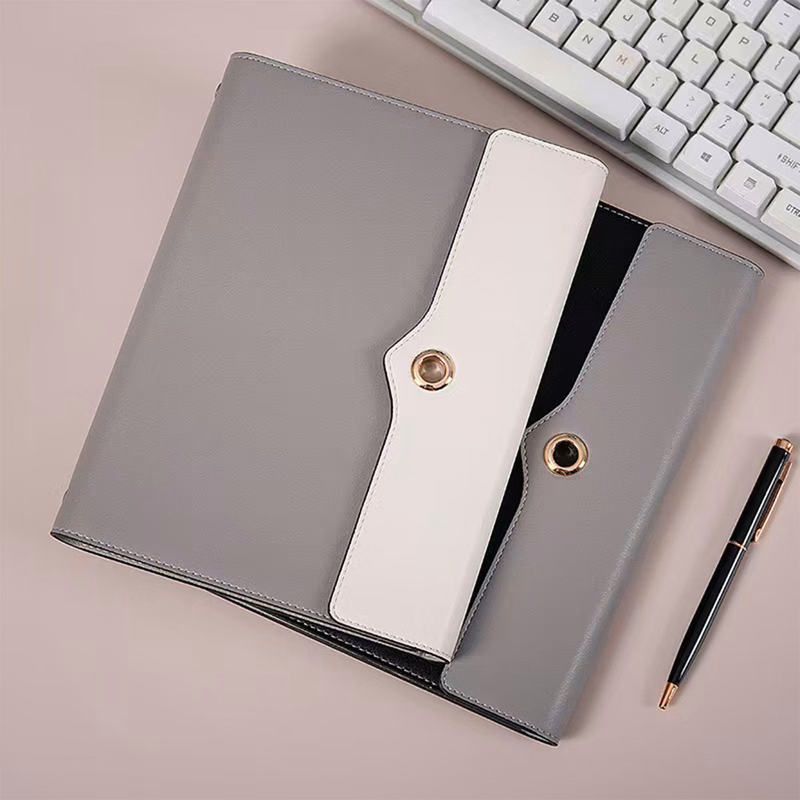 The Executive A5 All-in-One Meeting Organizer with Secure Closure