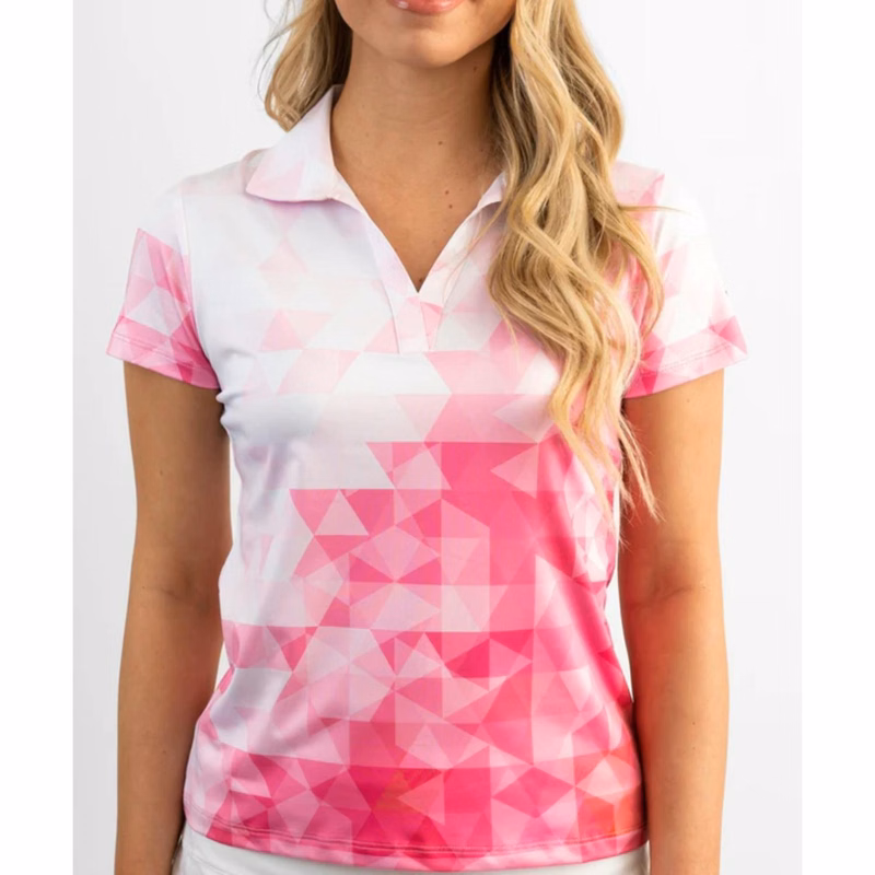 YATTA Golf® - Abstract women's moisture wicking Golf Polo Shirts