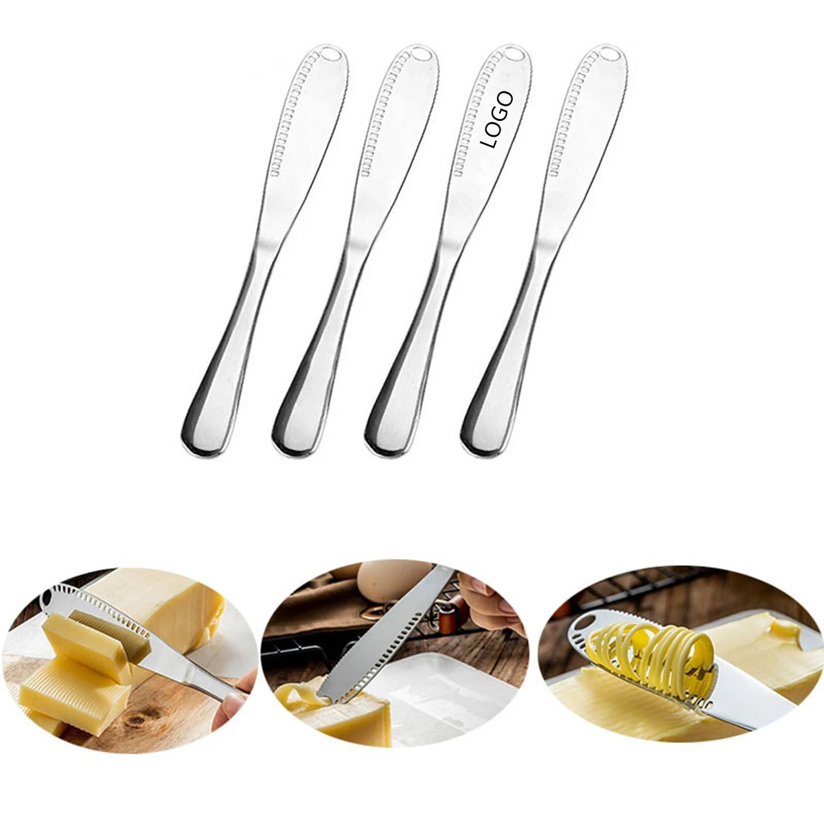 Stainless Steel Butter Spatulas 1