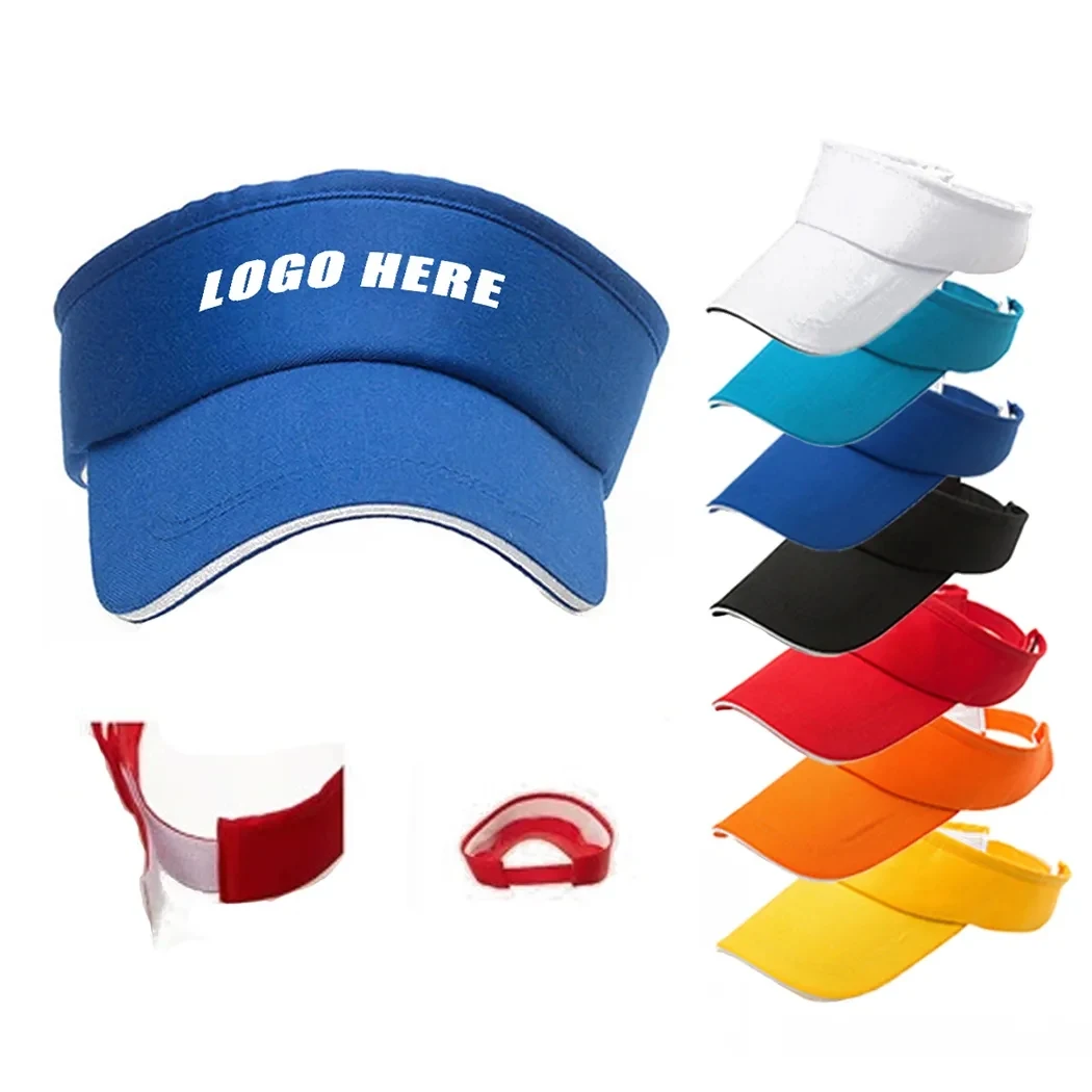 Colorful Cotton Twill Visors 1