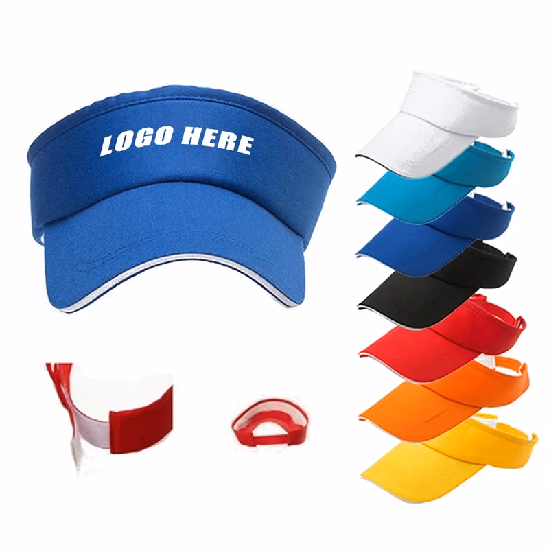 Colorful Cotton Twill Visors