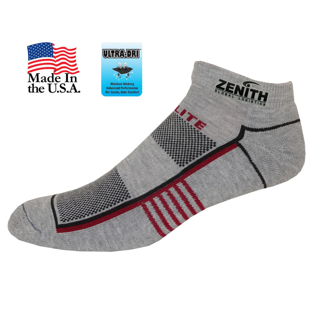 Top Flite Low Cut Half Cushion Runners Socks 1