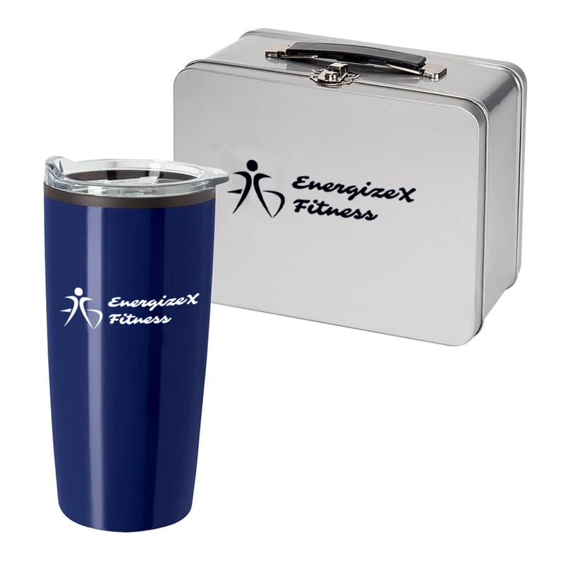 Throwback Lunch Box With Tumbler 1