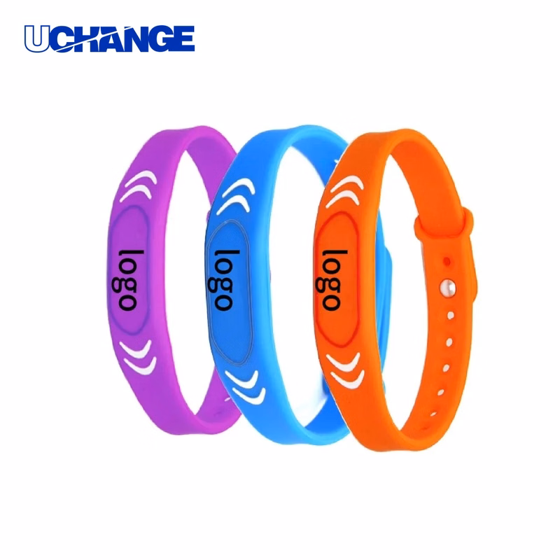Smart NFC Silicone Wristband for Access Control